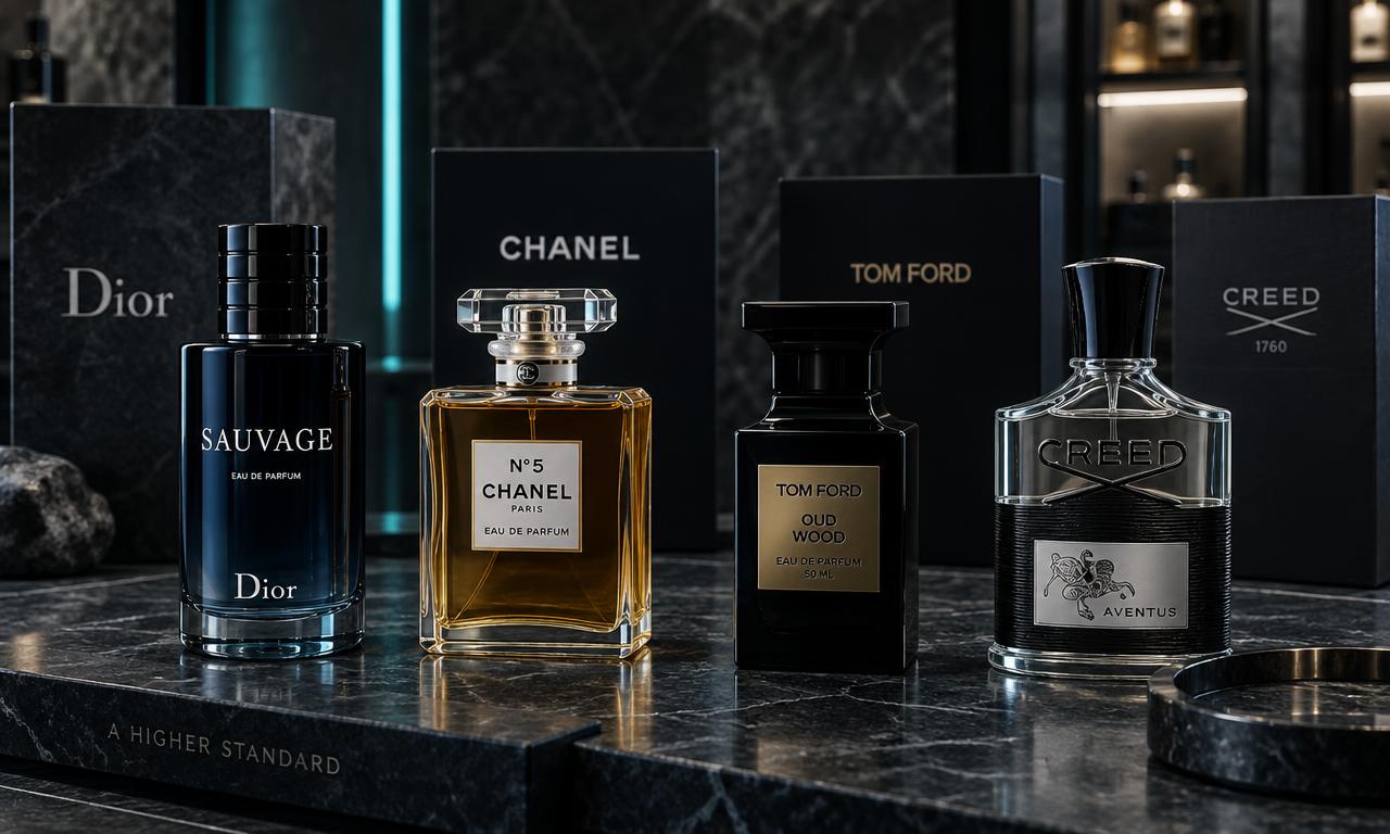 Parfums et produits de beauté de marque authentifiés
