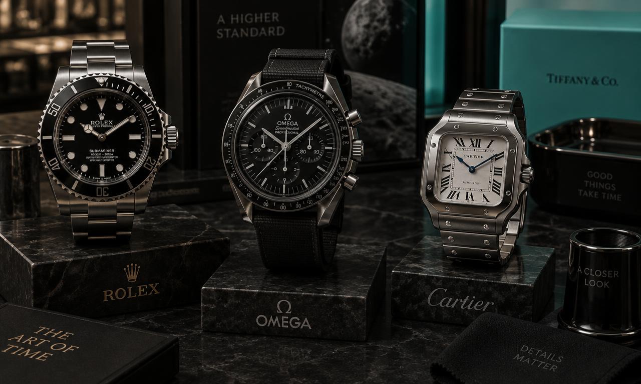 Montres de luxe et connectées d'occasion à Genève